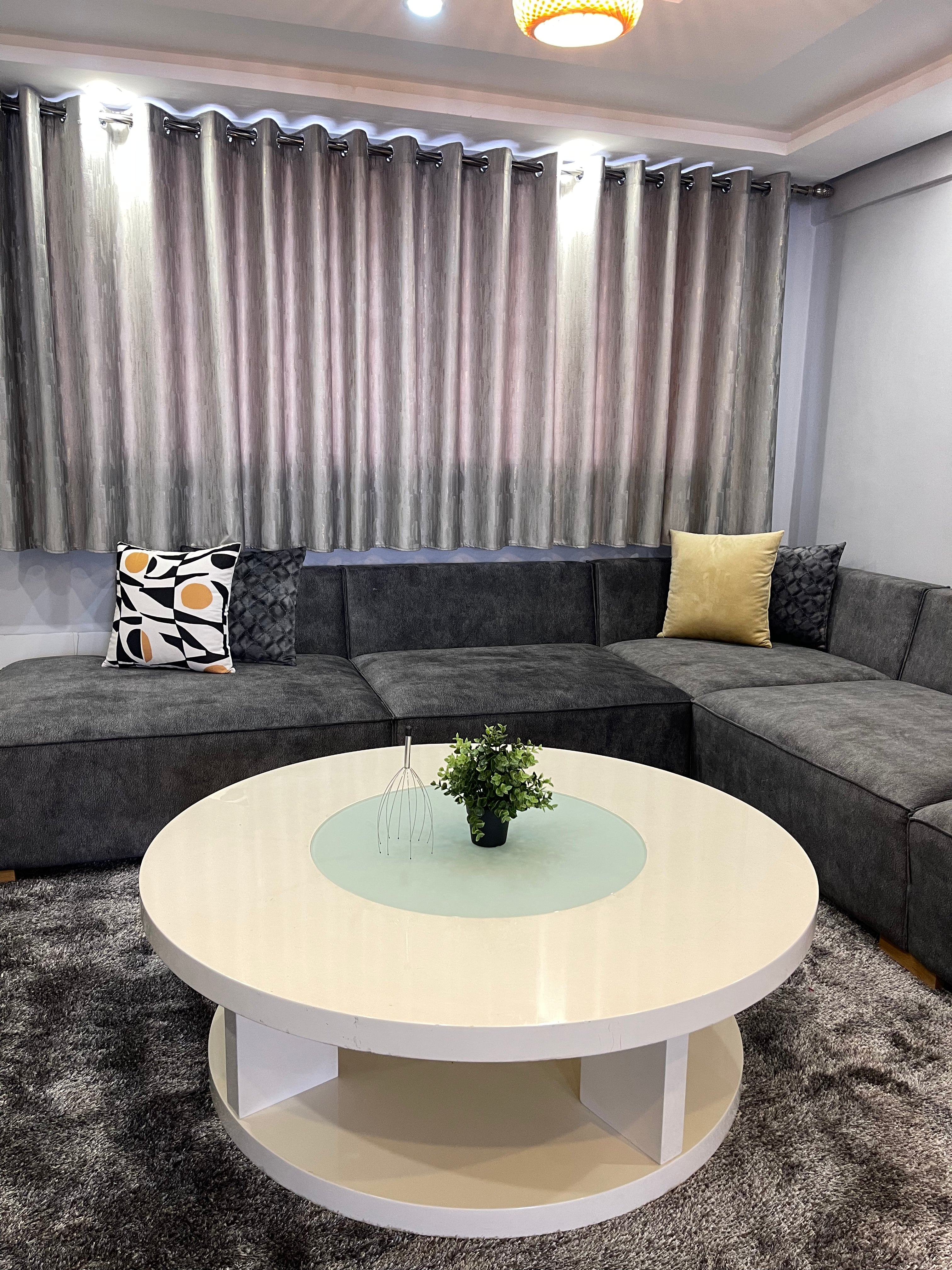 Canapé d’Angle Moderne Gris – Grand Salon Contemporain Confortable